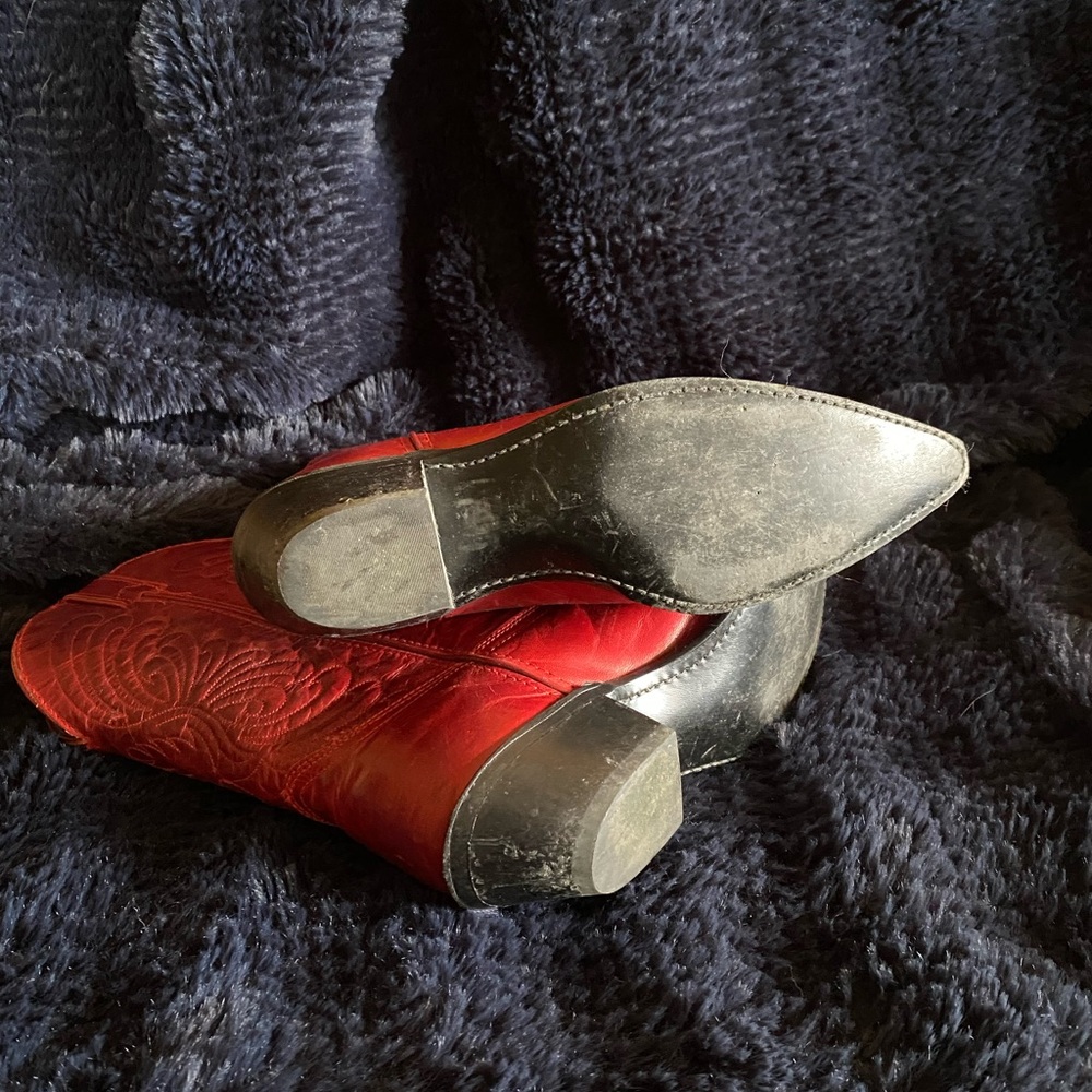 Laredo Red Western Boots - Picture 6 of 11